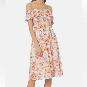 New Lucky Brand Off Shoulder Dress Small